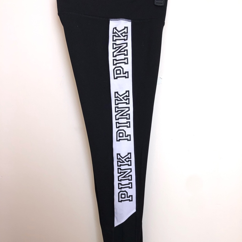 Black and white PINK leggings !!